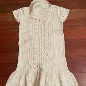 Gymboree Alpine Sweetie cable sweater dress size 12